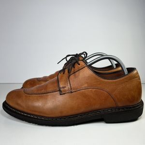 Allen Edmonds Shoes Men’s 8.5EEE Brown Oxfords Leather Split Toe